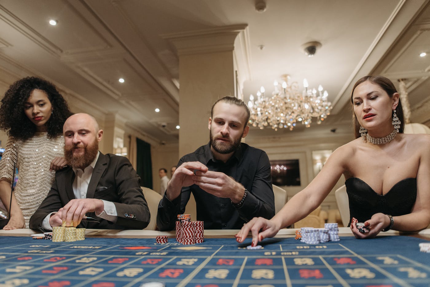 Casino table scene representing colorful gameplay variety